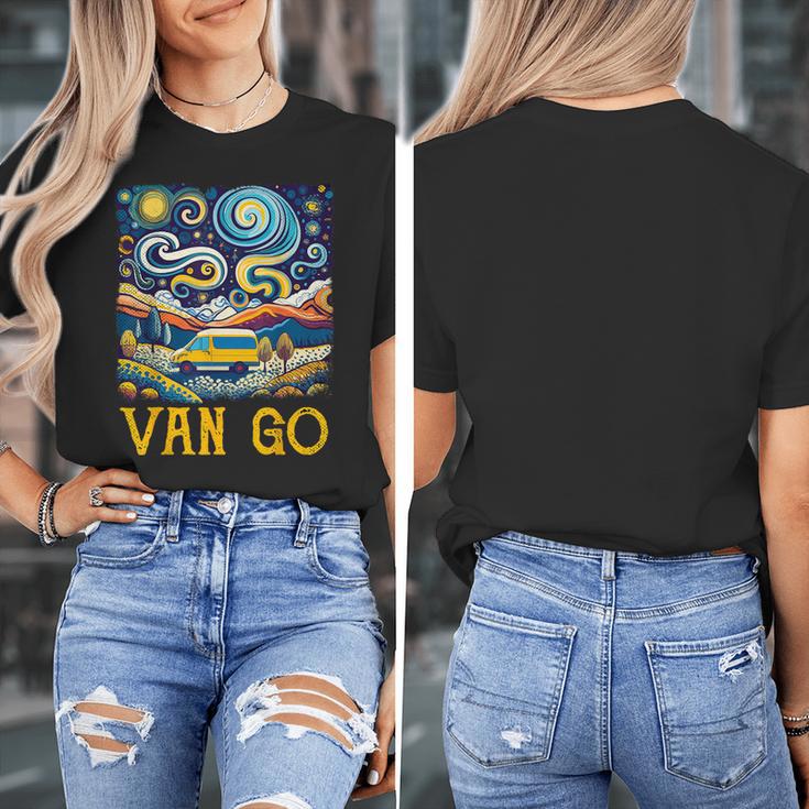 Van Go Vanlife Accessories Artist Art Teacher Women's T-Shirt, funny design