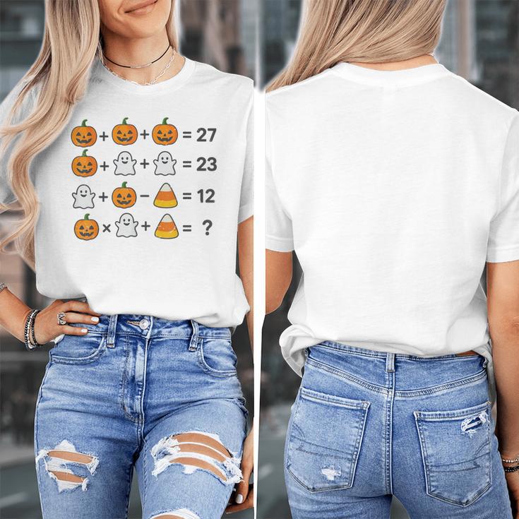 67 Order Operations Math Teacher Halloween Costume Math Fun Women's T-Shirt, funny design 67 Order Operations Math Teacher Halloween Costume Math Fun Women's T-Shirt, funny design