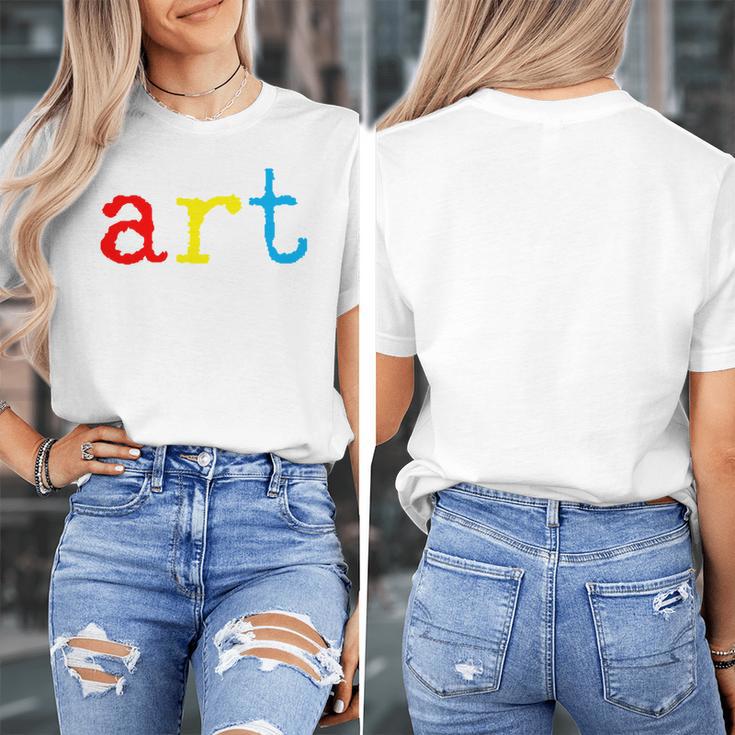 Art Teacher Artists Women's T-Shirt, funny design Art Teacher Artists Women's T-Shirt, funny design