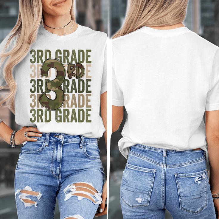 Camo Team 3rd Grade Squad Back To School Teacher Kids Boys Women's T-Shirt, funny design Camo Team 3rd Grade Squad Back To School Teacher Kids Boys Women's T-Shirt, funny design