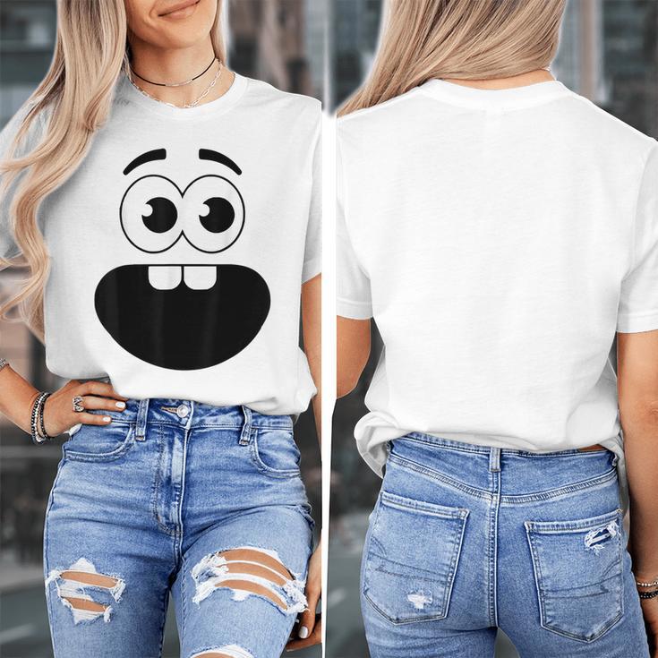 Creepy Carrots Face Teacher Halloween Costume Matching Women's T-Shirt, funny design Creepy Carrots Face Teacher Halloween Costume Matching Women's T-Shirt, funny design