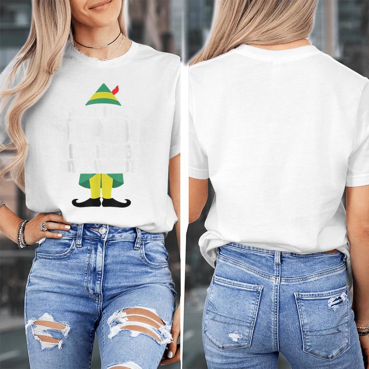 Duble2t I Just Like To Teach Teachings My Favorite Elf Teacher -Adults & -Kids Red Short Sleeve Women's T-Shirt, funny design