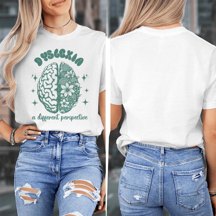 Dyslexia A Different Perspective Dyslexia Specialist Teacher Women's T-Shirt, funny design