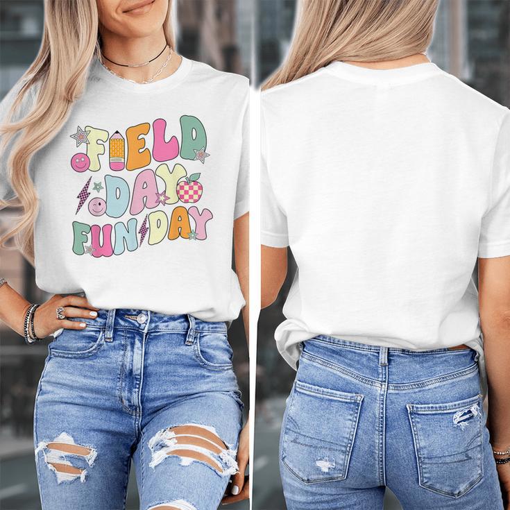 Field Day Fun Day Last Day Of School Teacher Student Women's T-Shirt, funny design Field Day Fun Day Last Day Of School Teacher Student Women's T-Shirt, funny design