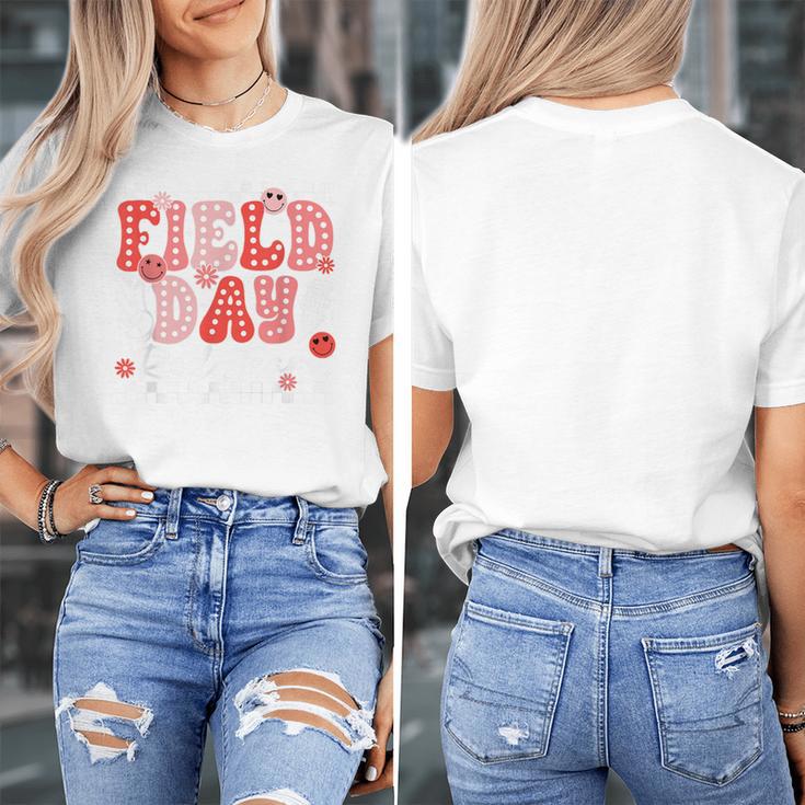 Field Day Red Team Outdoor Field Day Games For Kids Teacher Women's T-Shirt, funny design Field Day Red Team Outdoor Field Day Games For Kids Teacher Women's T-Shirt, funny design