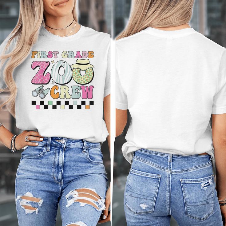 Field Zoo Trip Shirt For Teacher First Grade Crew For Men Women Kids Women's T-Shirt, First Grade Teacher Gifts, funny design