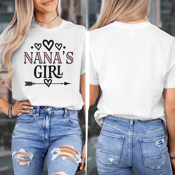 Granddaughter Nanas Girl Women's T-Shirt, funny design