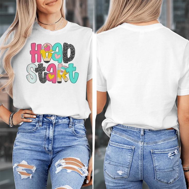 Head Start Team Homeschool Teacher Headstart Back To School Women's T-Shirt, funny design Head Start Team Homeschool Teacher Headstart Back To School Women's T-Shirt, funny design