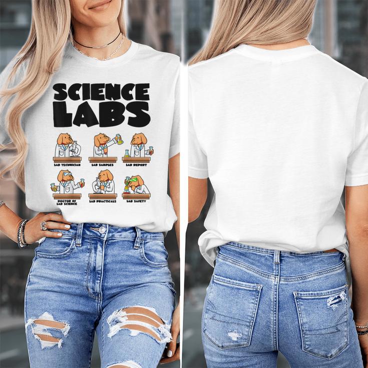Labrador Retriever Science Labs Dog Lover Teacher Women's T-Shirt, Science Teacher Gifts, funny design Labrador Retriever Science Labs Dog Lover Teacher Women's T-Shirt, Science Teacher Gifts, funny design