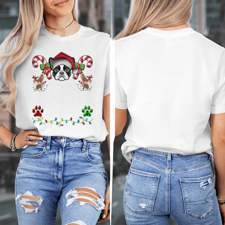 Most Likely Decorate Her Boston Terrier Dog Ugly Christmas Women's T-Shirt, Boston Terrier Christmas Gifts, funny design