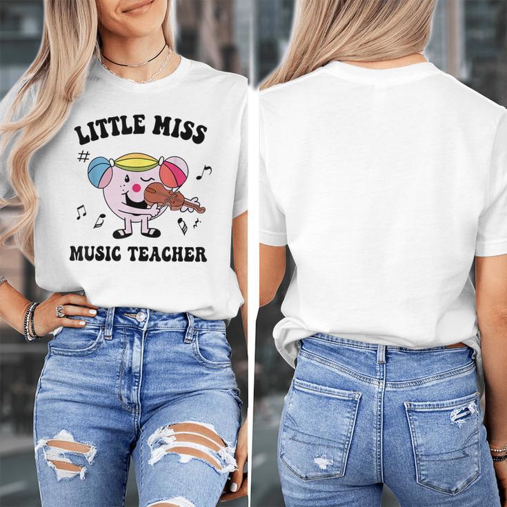 Little Miss Music Teacher Music Teacher Team Women's T-Shirt, funny design Little Miss Music Teacher Music Teacher Team Women's T-Shirt, funny design