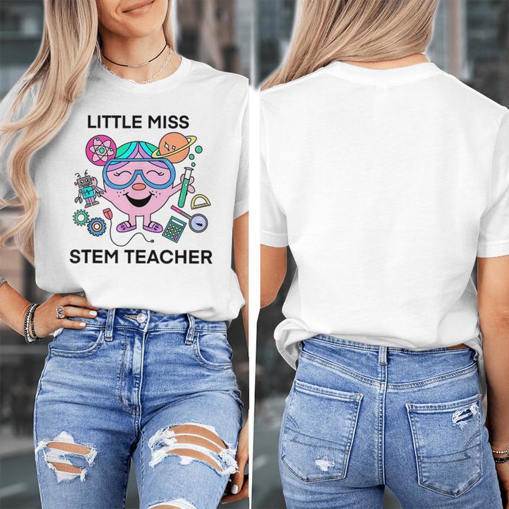 Little Miss Stem Teacher Women's T-Shirt, funny design Little Miss Stem Teacher Women's T-Shirt, funny design