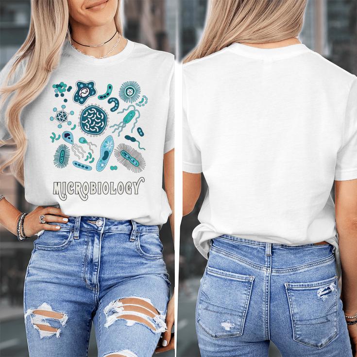 Microbiology Teacher Science Instructor Tee Shirt For Men Women Women's T-Shirt, Science Teacher Gifts, funny design