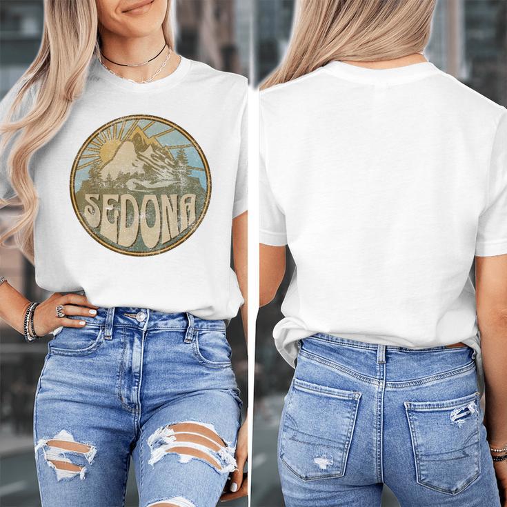 Sedona Arizona Nature Mountains Hiking Outdoors Women's T-Shirt, funny design
