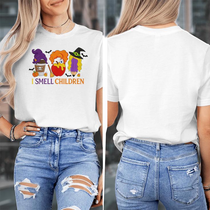 I Smell Children Witch Teacher Halloween Trick Or Teach Women's T-Shirt, funny design I Smell Children Witch Teacher Halloween Trick Or Teach Women's T-Shirt, funny design