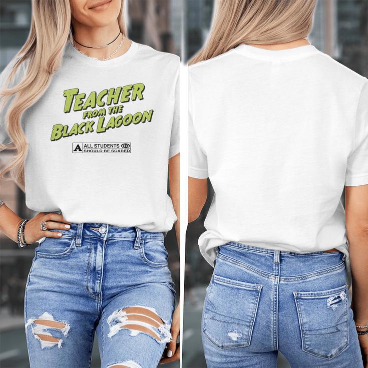 Teacher Halloween Tshirt Teacher From The Lagoon Men Women Women's T-Shirt, funny design