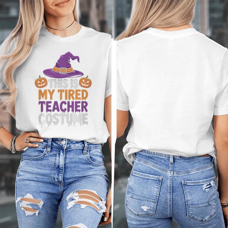This Is My Tired Teacher Costume Halloween Premium Tri-Blend Women's T-Shirt, funny design This Is My Tired Teacher Costume Halloween Premium Tri-Blend Women's T-Shirt, funny design