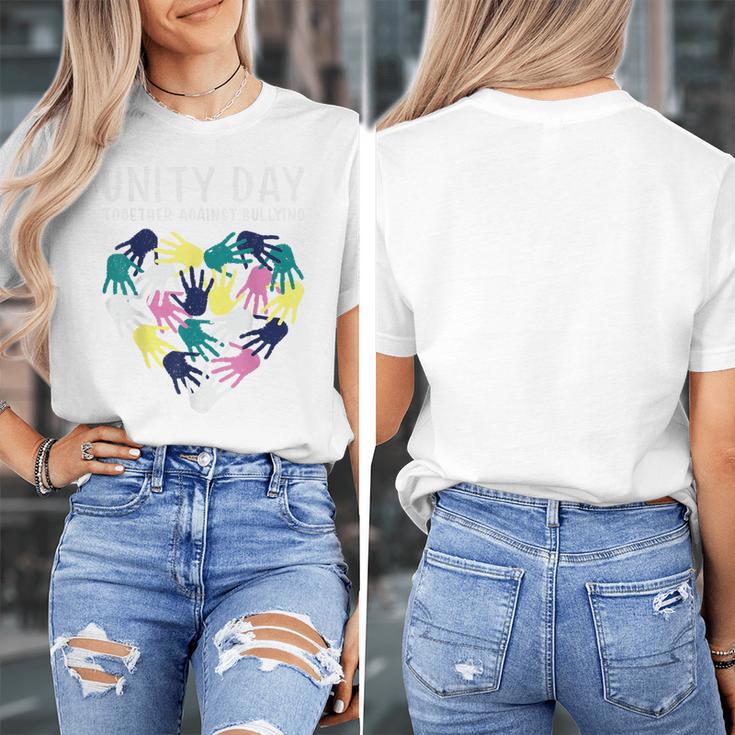 Together Against Bullying Unity Day Teachers Kids Toddler Women's T-Shirt, funny design