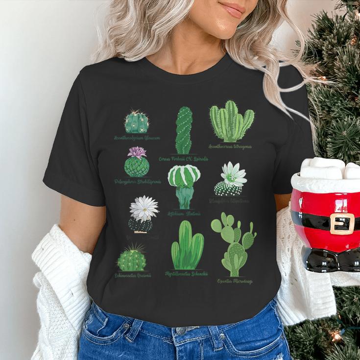 10 Types Of Cactus Succulent Teacher Chart Cactus Lover Tee Women's T-Shirt, gift for family, gift for coworker 10 Types Of Cactus Succulent Teacher Chart Cactus Lover Tee Women's T-Shirt, gift for family, gift for coworker