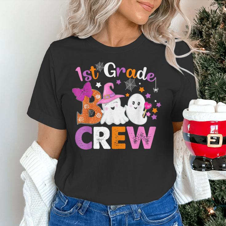 1st Grade Boo Crew First Grade Halloween Costume Teacher Kid Women's T-Shirt, First Grade Teacher Shirts, gift for family, gift for coworker 1st Grade Boo Crew First Grade Halloween Costume Teacher Kid Women's T-Shirt, First Grade Teacher Shirts, gift for family, gift for coworker