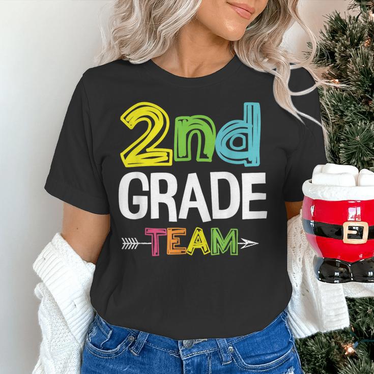 2nd Grade Team T-Shirt 2nd Grade Squad Teacher Women's T-Shirt, 2nd Grade Teacher Shirts, gift for family, gift for coworker