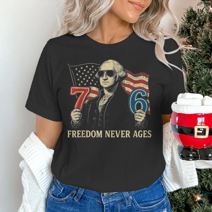 6-7 7-6 George Washington Freedom For Teachers Women's T-Shirt, gift for family, gift for coworker 6-7 7-6 George Washington Freedom For Teachers Women's T-Shirt, gift for family, gift for coworker