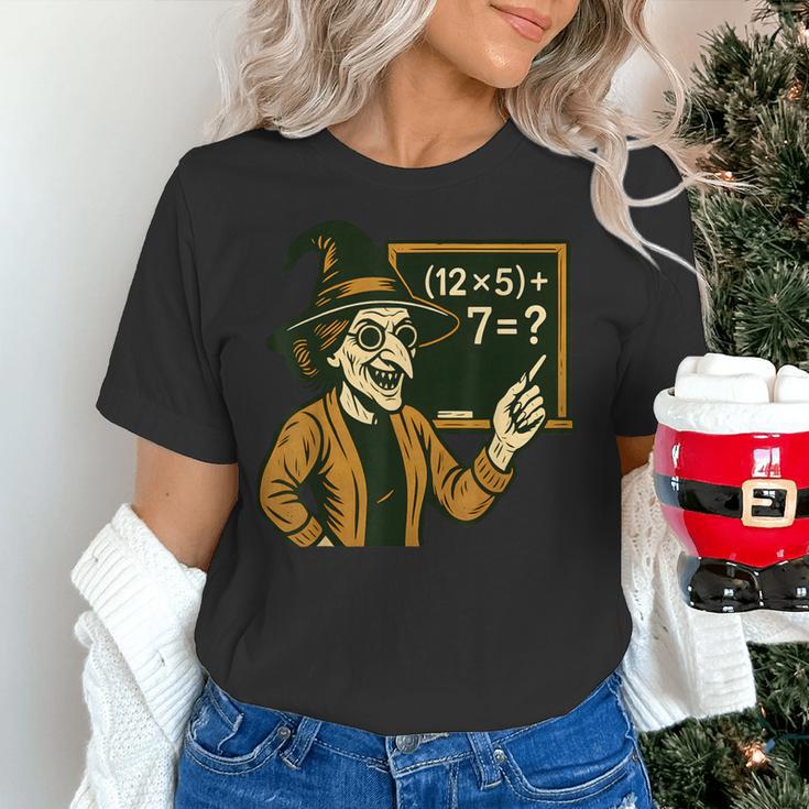 67 Teacher Halloween Witch Six Seven Meme Brainrot Math Joke Women's T-Shirt, gift for family, gift for coworker 67 Teacher Halloween Witch Six Seven Meme Brainrot Math Joke Women's T-Shirt, gift for family, gift for coworker