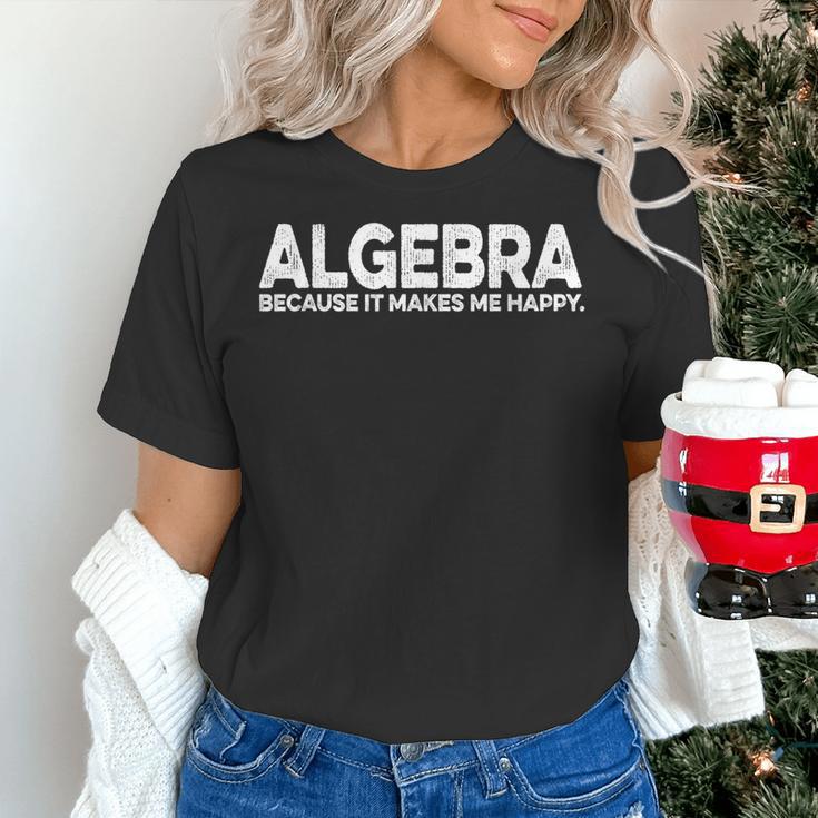 Algebra Quote For Math Lover Teacher Love Algebra Men Women Kids Women's T-Shirt, gift for family, gift for coworker Algebra Quote For Math Lover Teacher Love Algebra Men Women Kids Women's T-Shirt, gift for family, gift for coworker