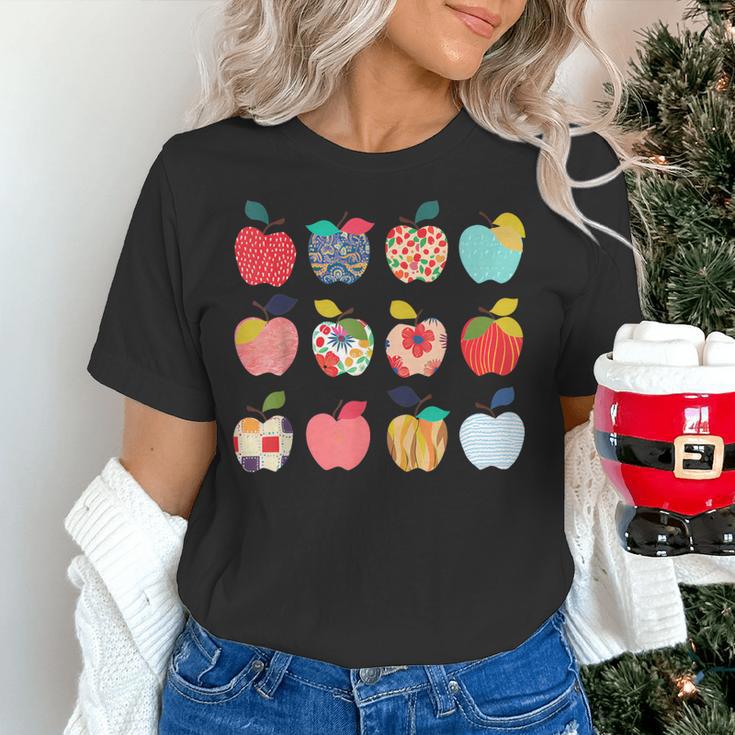 Art Apples Back To School For Teacher Student Women's T-Shirt, gift for family, gift for coworker Art Apples Back To School For Teacher Student Women's T-Shirt, gift for family, gift for coworker