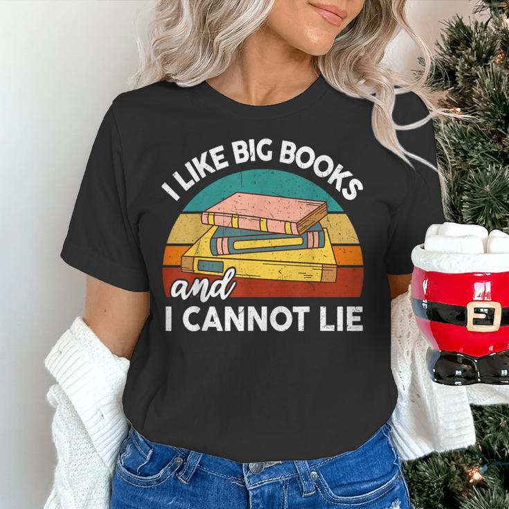 I Like Big Books Cannot Lie Librarian Reading Teacher Women's T-Shirt, gift for family, gift for coworker I Like Big Books Cannot Lie Librarian Reading Teacher Women's T-Shirt, gift for family, gift for coworker