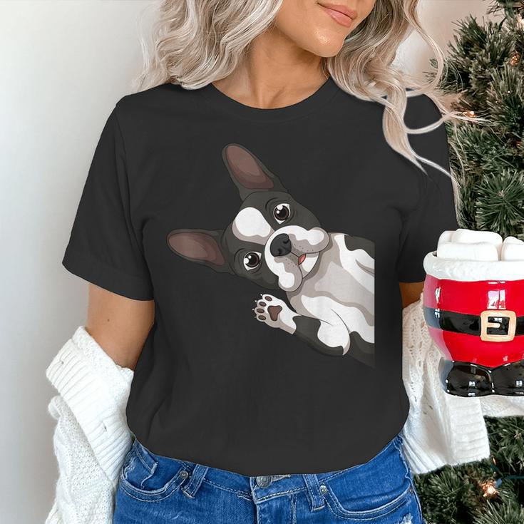 Boston Terrier Bostie Dog Kids Boys Girls Women's T-Shirt, gift for family, gift for coworker