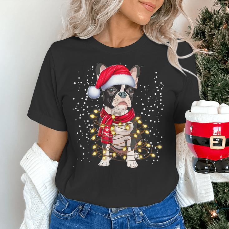 Boston Terrier Dog Ugly Christmas Dog Xmas For Men Women Kids Women's T-Shirt, Boston Terrier Christmas Shirts, gift for family, gift for coworker
