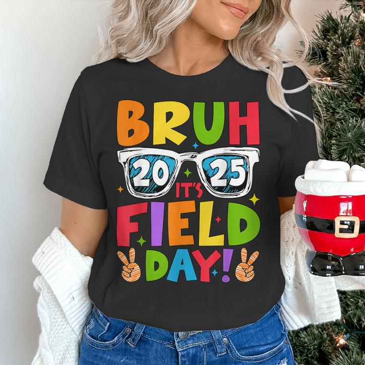Bruh It's Field Day Teacher Boys Girls Kids Field Day 2025 Women's T-Shirt, gift for family, gift for coworker Bruh It's Field Day Teacher Boys Girls Kids Field Day 2025 Women's T-Shirt, gift for family, gift for coworker