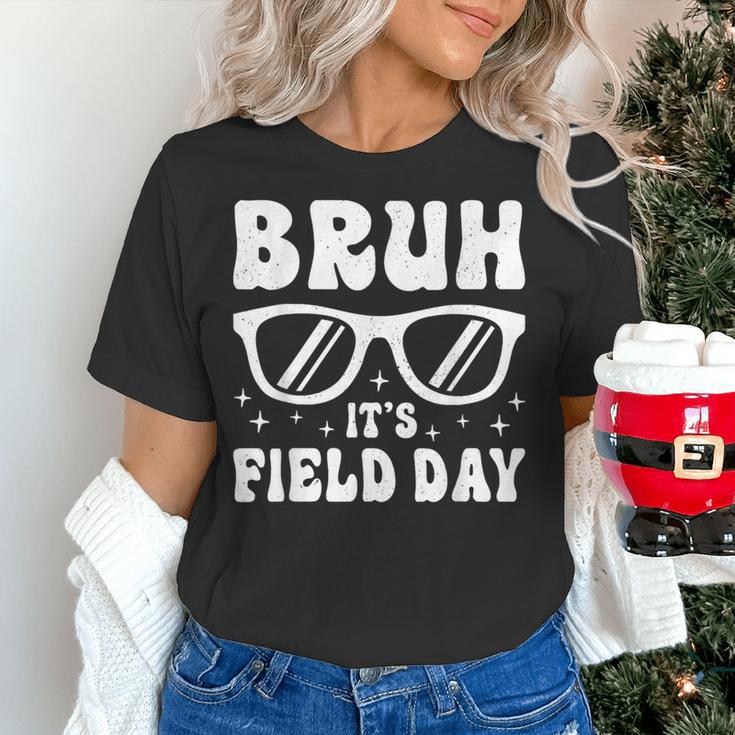 Bruh It's Field Day Teacher Boys Girls Kids Happy Field Day Women's T-Shirt, gift for family, gift for coworker