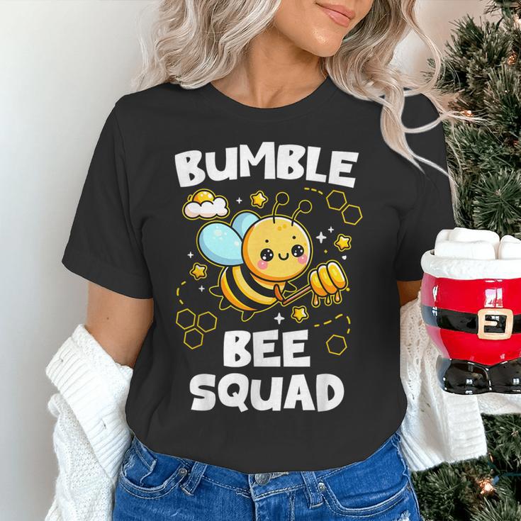 Bumble Bee Squad Honey Bumblebee Teacher Team Group Women's T-Shirt, gift for family, gift for coworker