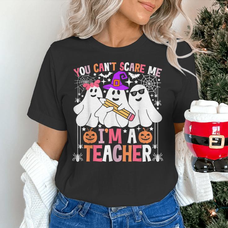 You Can't Scare Me I'm A Teacher Halloween Women's T-Shirt, gift for family, gift for coworker You Can't Scare Me I'm A Teacher Halloween Women's T-Shirt, gift for family, gift for coworker