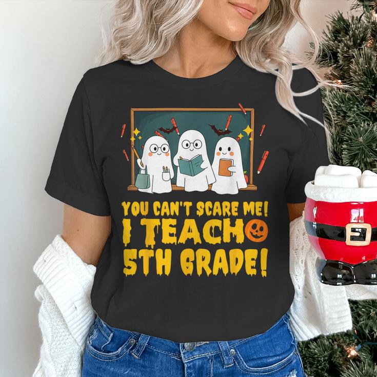 You Can't Scare Me I Teach 5th Grade Teacher Halloween Women's T-Shirt, gift for family, gift for coworker You Can't Scare Me I Teach 5th Grade Teacher Halloween Women's T-Shirt, gift for family, gift for coworker