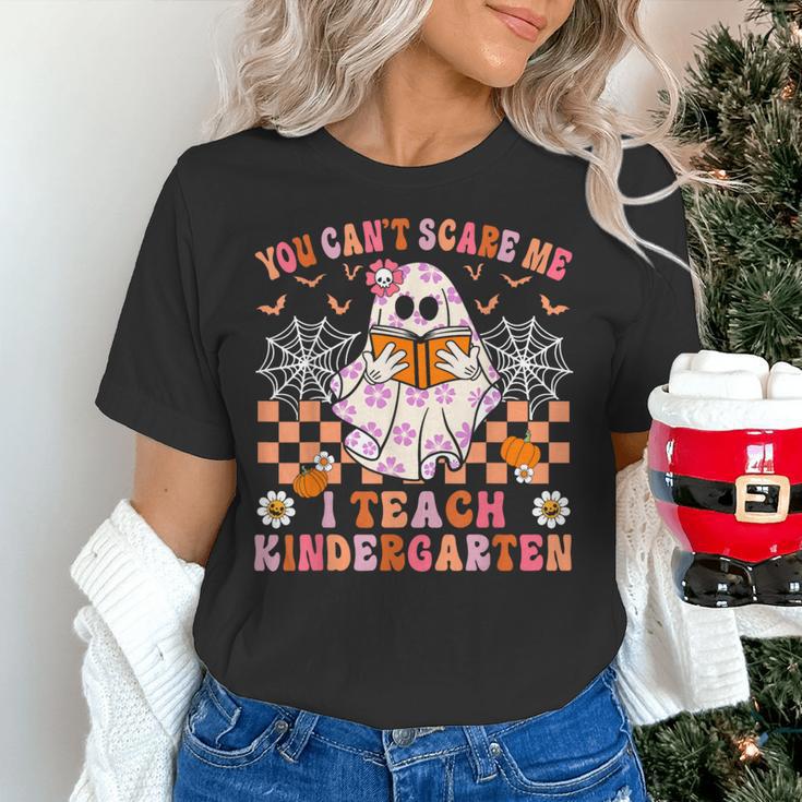 You Cant Scare Me I Teach Kindergarten Teacher Halloween Women's T-Shirt, gift for family, gift for coworker You Cant Scare Me I Teach Kindergarten Teacher Halloween Women's T-Shirt, gift for family, gift for coworker