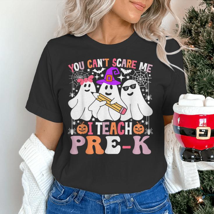 You Can't Scare Me I Teach Pre-k Halloween Teacher Women's T-Shirt, gift for family, gift for coworker You Can't Scare Me I Teach Pre-k Halloween Teacher Women's T-Shirt, gift for family, gift for coworker