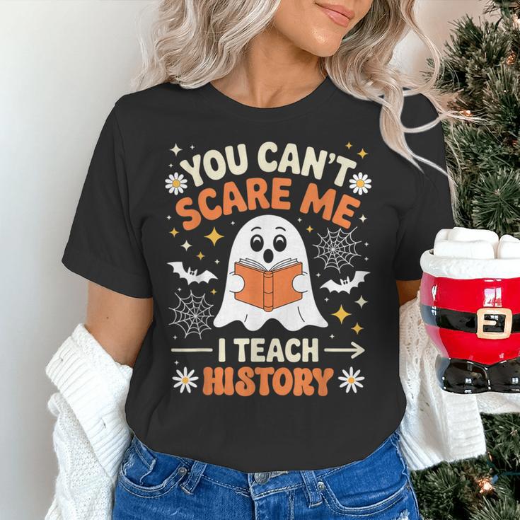 You Can't Scare Me I Teach History Retro Teacher Halloween Women's T-Shirt, History Teacher Shirts, gift for family, gift for coworker You Can't Scare Me I Teach History Retro Teacher Halloween Women's T-Shirt, History Teacher Shirts, gift for family, gift for coworker