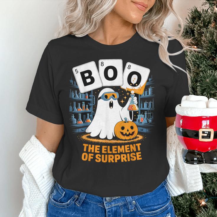 Chemistry Boo Ghost Element Of Surprise Science Teacher Tee Women's T-Shirt, Science Teacher Shirts, gift for family, gift for coworker Chemistry Boo Ghost Element Of Surprise Science Teacher Tee Women's T-Shirt, Science Teacher Shirts, gift for family, gift for coworker