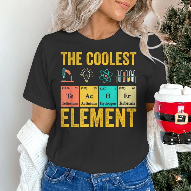Chemistry Teacher Element Science Student Chemist Women's T-Shirt, Science Teacher Shirts, gift for family, gift for coworker