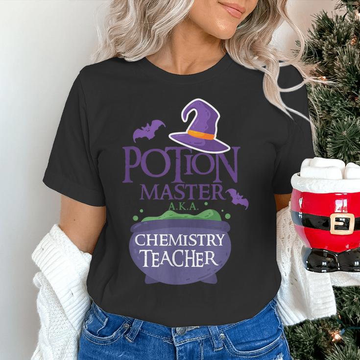 Chemistry Teacher Halloween Shirt School POTION MASTER Women's T-Shirt, gift for family, gift for coworker Chemistry Teacher Halloween Shirt School POTION MASTER Women's T-Shirt, gift for family, gift for coworker