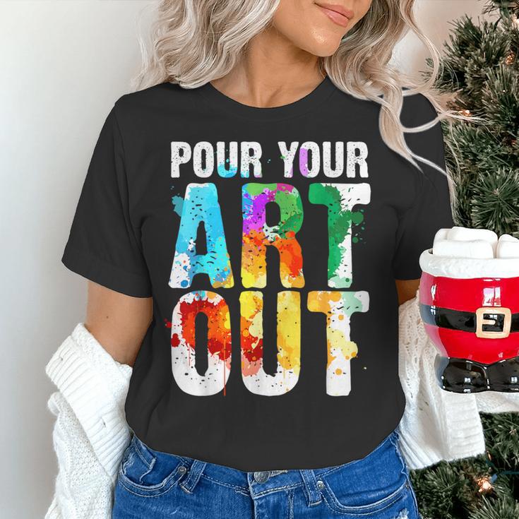 Cool Artist For Men Women Painter Art Teacher Paint Artists Women's T-Shirt, gift for family, gift for coworker