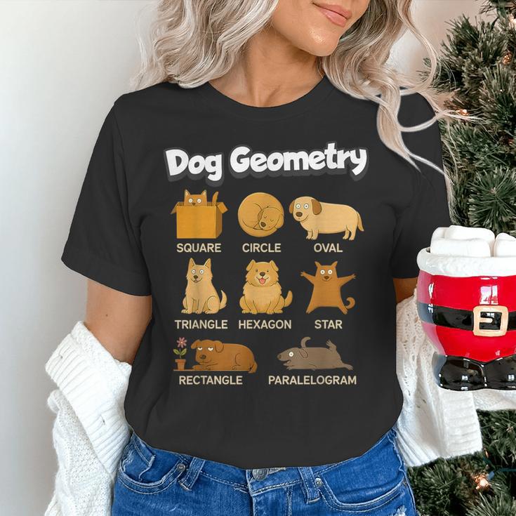 Dog Geometry Math Teacher Back To School STEM Humor Women's T-Shirt, gift for family, gift for coworker Dog Geometry Math Teacher Back To School STEM Humor Women's T-Shirt, gift for family, gift for coworker