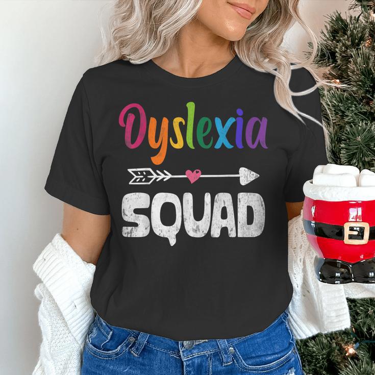 Dyslexia Awareness Month Dyslexia Teacher Therapist Women's T-Shirt, gift for family, gift for coworker Dyslexia Awareness Month Dyslexia Teacher Therapist Women's T-Shirt, gift for family, gift for coworker