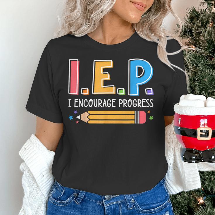 I E P I Encourage Progress Special Education Teacher Women's T-Shirt, gift for family, gift for coworker I E P I Encourage Progress Special Education Teacher Women's T-Shirt, gift for family, gift for coworker