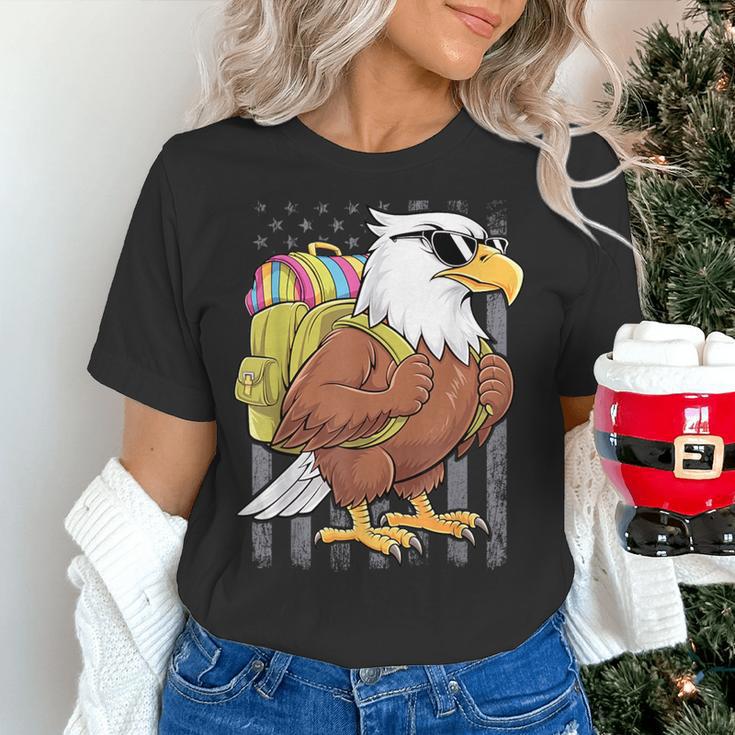 Eagle First Day Of School Teacher Back To School Eagle Women's T-Shirt, gift for family, gift for coworker Eagle First Day Of School Teacher Back To School Eagle Women's T-Shirt, gift for family, gift for coworker