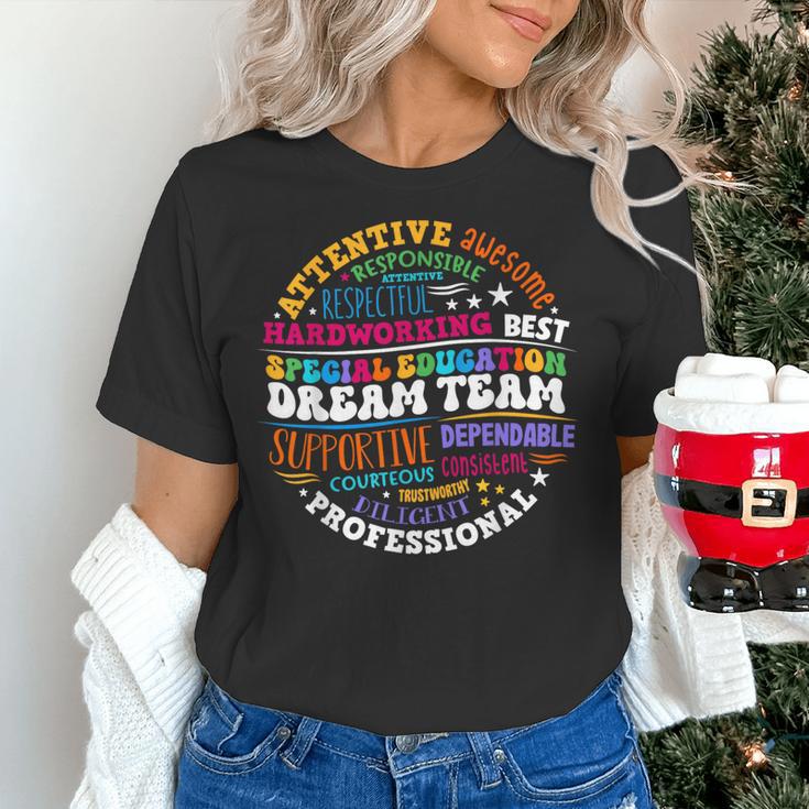 Educators Special Ed Teacher Special Education Dream Team Women's T-Shirt, gift for family, gift for coworker Educators Special Ed Teacher Special Education Dream Team Women's T-Shirt, gift for family, gift for coworker