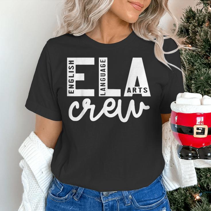 English Language Art Teacher Crew ELA Squad English Teacher Women's T-Shirt, English Teacher Shirts, gift for family, gift for coworker English Language Art Teacher Crew ELA Squad English Teacher Women's T-Shirt, English Teacher Shirts, gift for family, gift for coworker